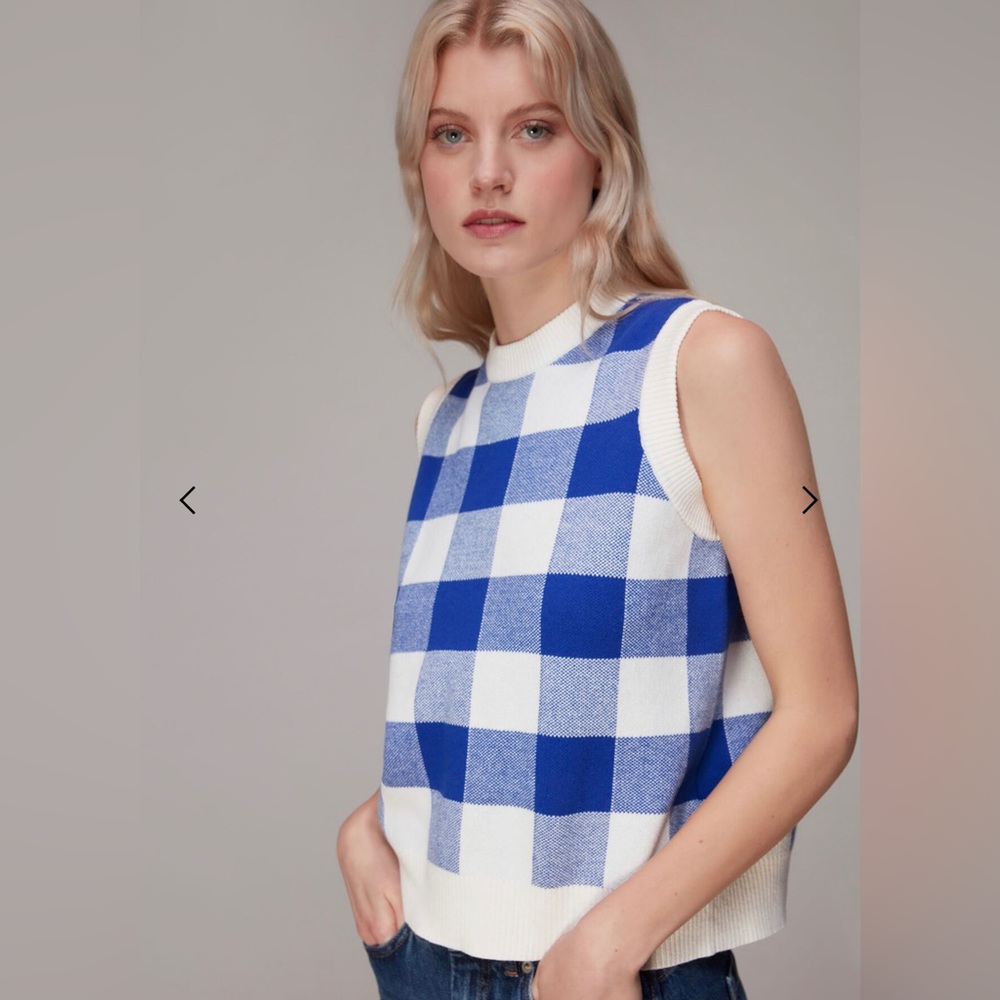 NWT Whistles Suki Knit Tank Vest - size medium